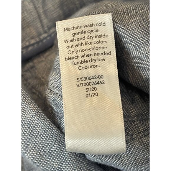 ATHLETA Cabo Linen Joggers in Blue Size 6 - Picture 10 of 11